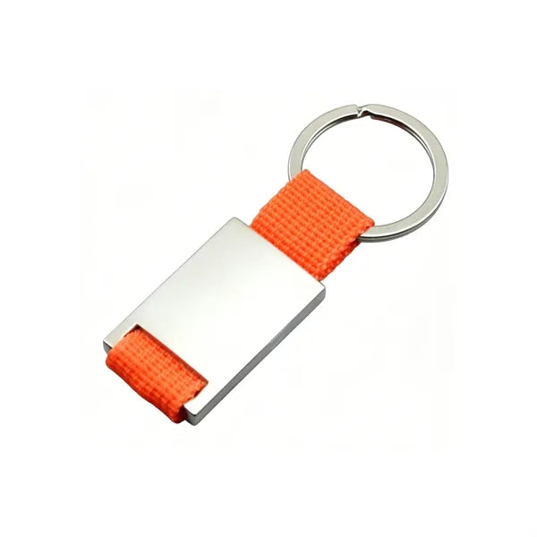 Metal Signature Keychain