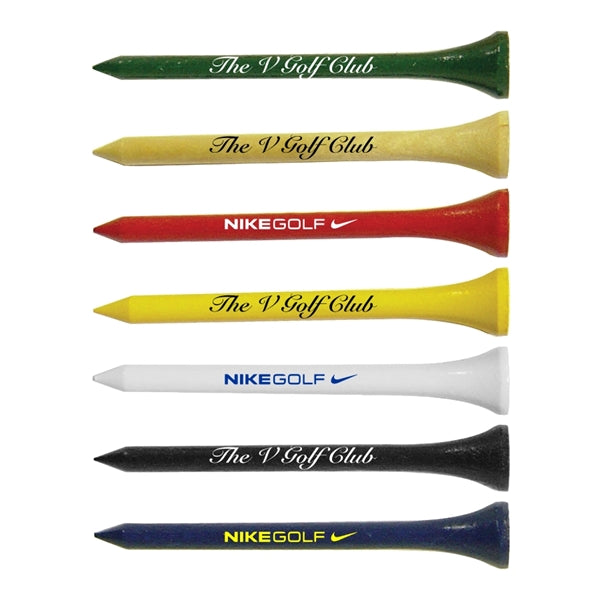 Golf Tee Pack 4 x Wooden & 1Divot Repair