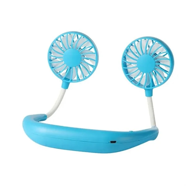 Hands Free Neck Fan With Dual Adjustable Heads