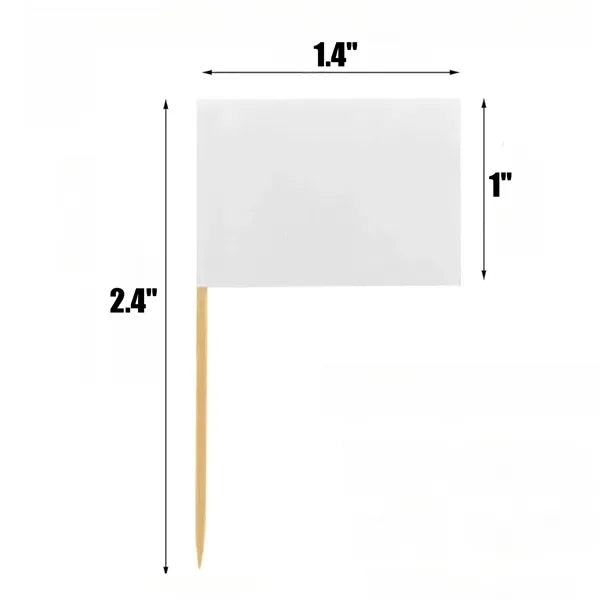 Full - Color Toothpick Flag