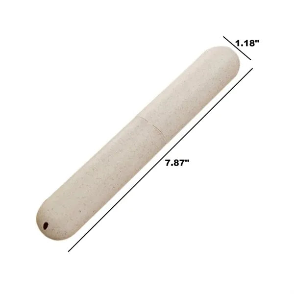 Travel Wheat Straw Toothbrush Case