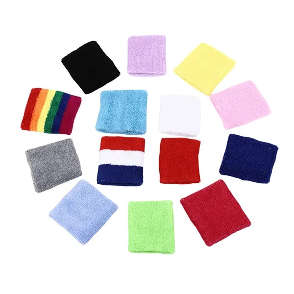 Soft Absorbent Sports Wristbands