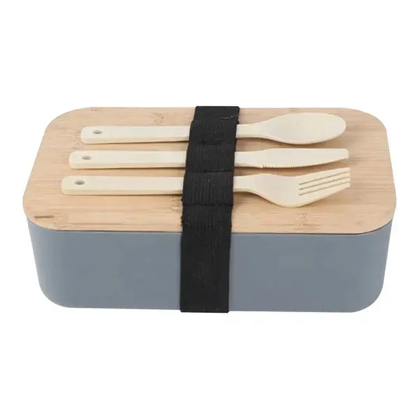 Bento Lunch Box With Bamboo Lid