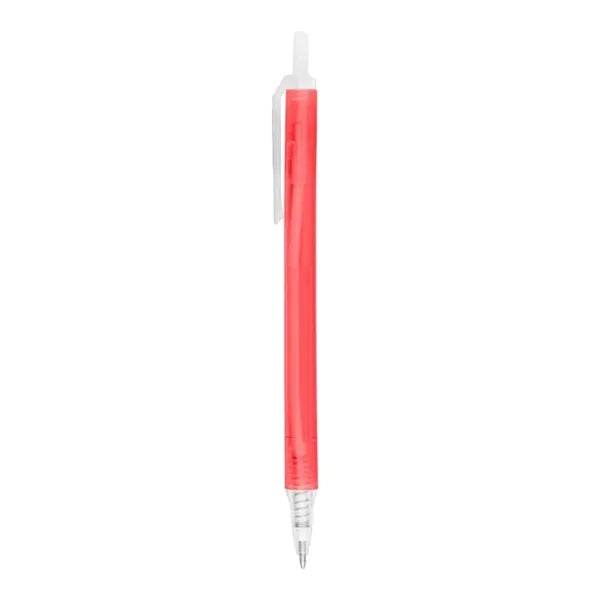 Union Printed - Ellis Frosted Translucent Stick Click Pen