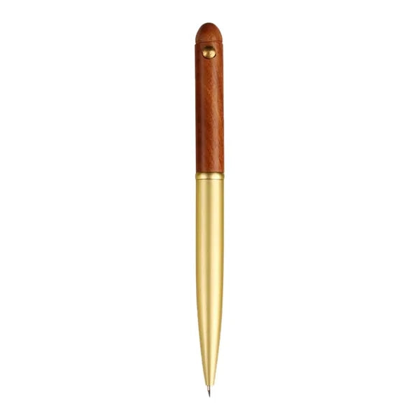 Retro Wooden Retractable Ballpoint Pen