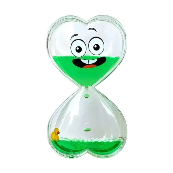 Acrylic Oil Drop Hourglass Toy