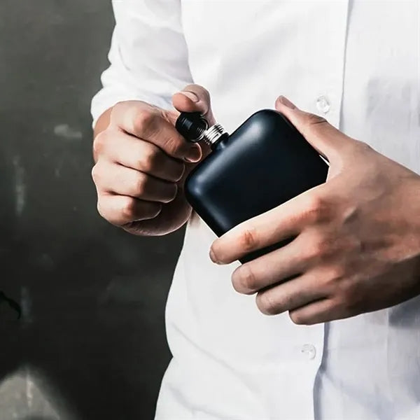 6 oz. Stainless Steel Hip Flask with Custom Logo