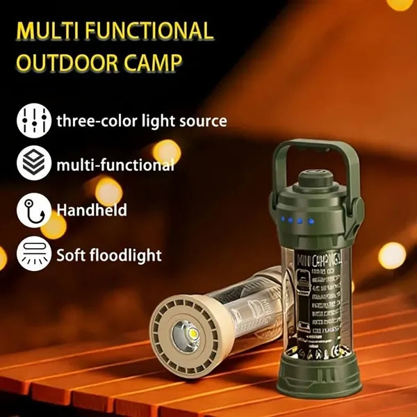 Rechargeable LED Camping Lantern With Multi Light Modes