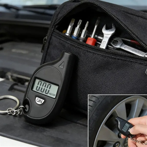 Keychain Tire Pressure Gauge Compact Accurate Tool