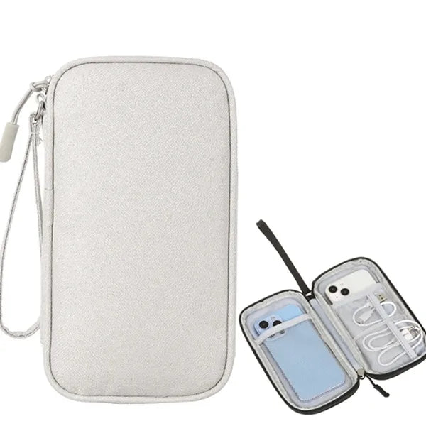 Portable Electronics Cable Accessories Organizer Case