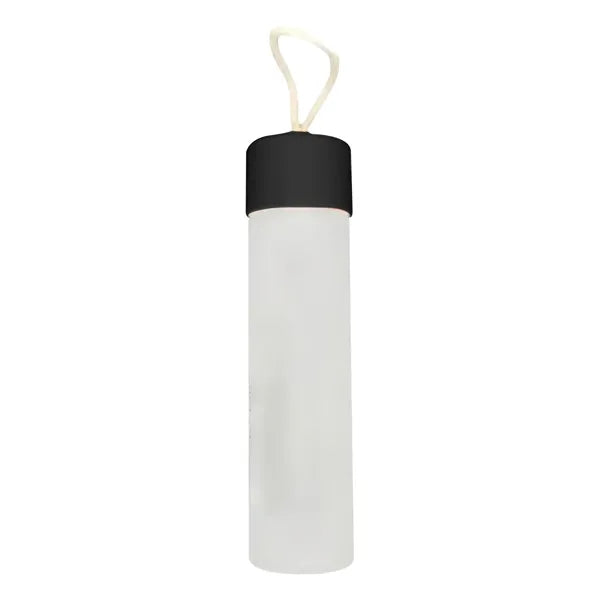 12oz Frosted glass bottle