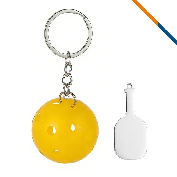 DinkGlow Pickleball Keychain