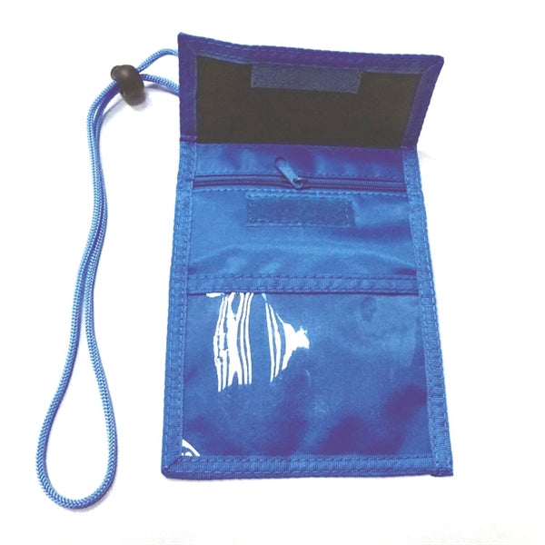 Multi-Pocket Neck Wallet Badge Holder