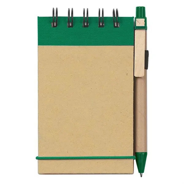 Top Spiral Pocket Notepad with Pen