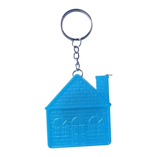 House Shape Tape Measure with Key Chain