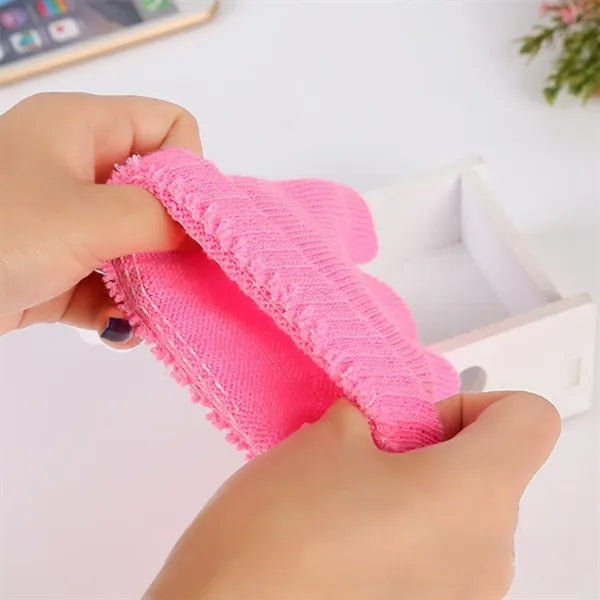 Colorful Knitted Kids Gloves for Ages 3-8