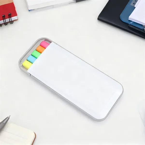 5 in 1 Colors Highlighter Set W/ Case