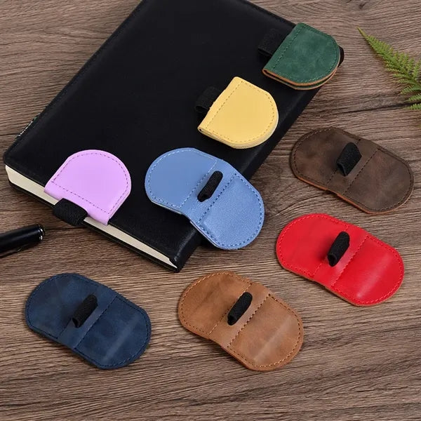 PU Leather Magnetic Pen Holder