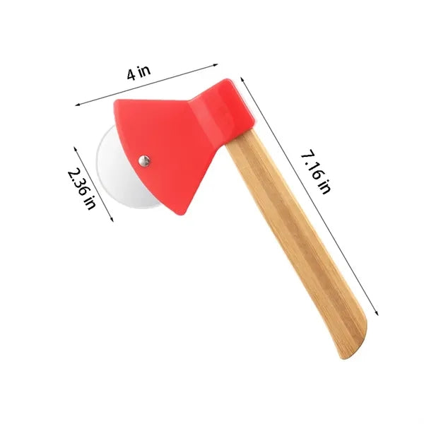 Bamboo Handles Pizza Cutters