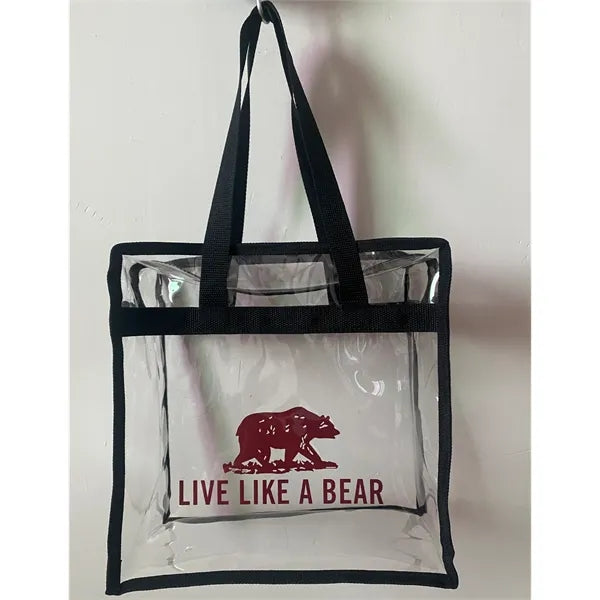 Clear Tote Bag