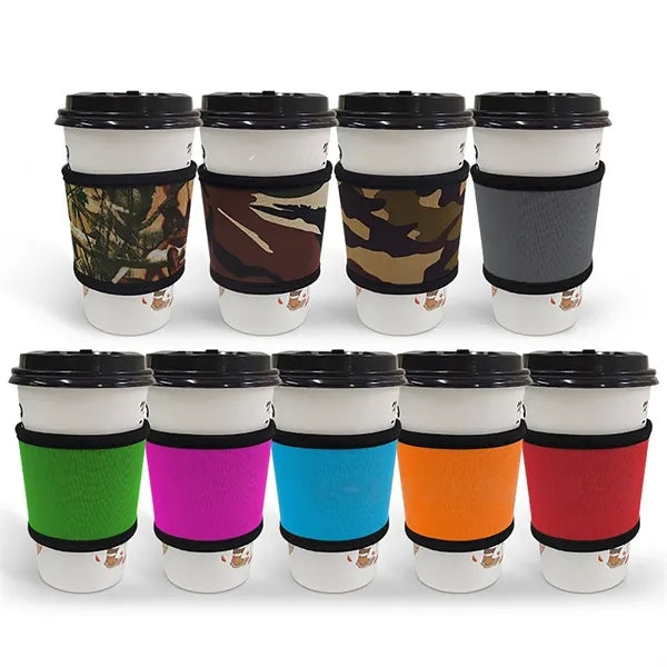Insulated Coffee Cup Sleeve Made Of Diving Material