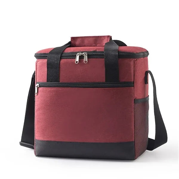 15L Leakproof Insulated Cooler Bag Oxford Fabric for Storage