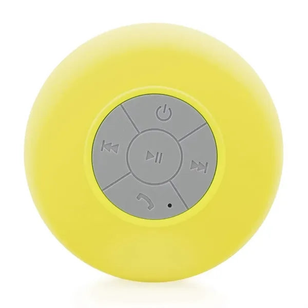 IPX4 Waterproof Bathroom Bluetooth Speaker with LED Light