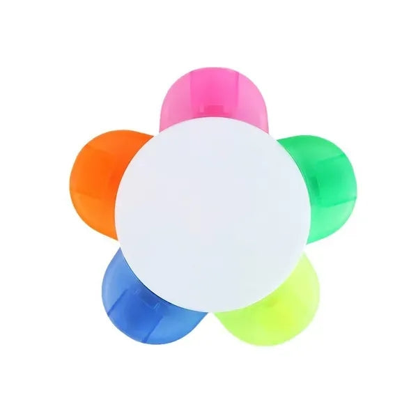 Flower Shape Watercolor Highlighters