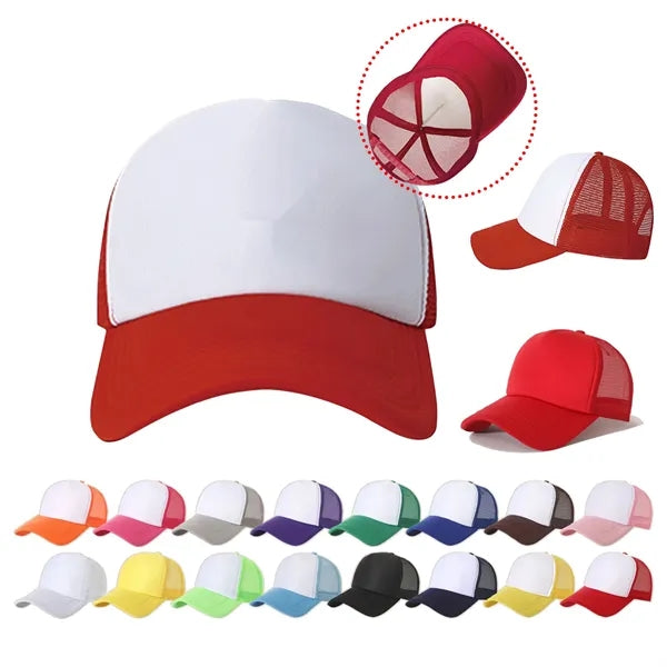 Richardson-Style Poly-Foam Lightweight Snapback Trucker Hat