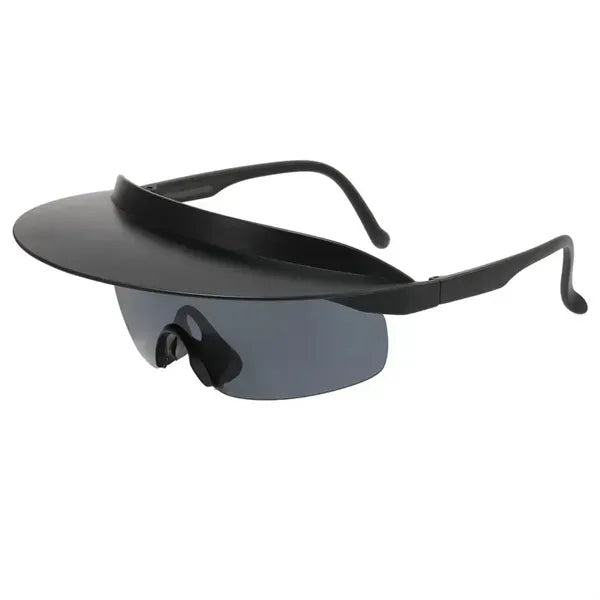 Riding Colorful Brimmed Sunglasses