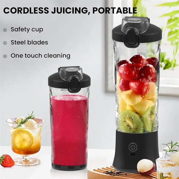 20Oz Portable Blender for Smoothies with Light-Up Feature