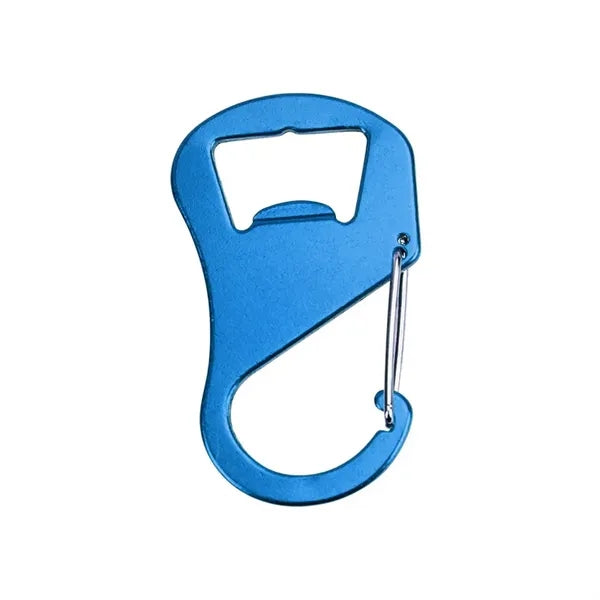 Aluminum Alloy Bottle Opener With Carabiner