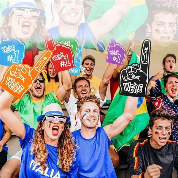 Cheerleading Foam Finger Props