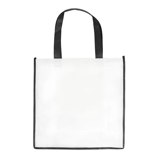 Laminated Non-woven Display Tote Bag(13" X 13" X 5" )
