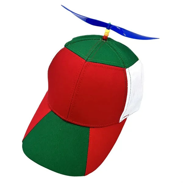 Spiral Propeller Colorblock Baseball Cap