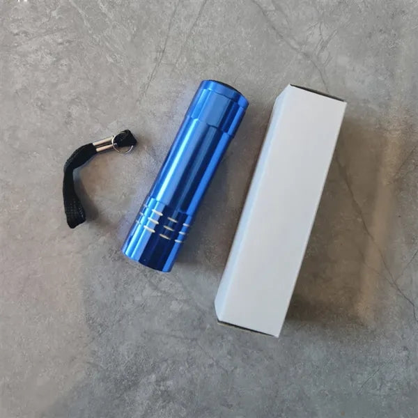 Mini 9 Led Aluminum Alloy Torch Flashlight