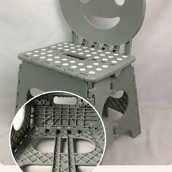Kids' Foldable Backrest Chair - Lightweight & Space-Saving