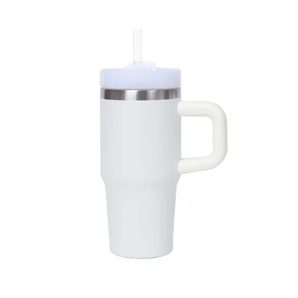 14oz Tumbler with Handle, Lid and Straw for Kids