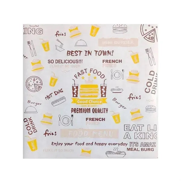 Hamburger Wrapping Paper