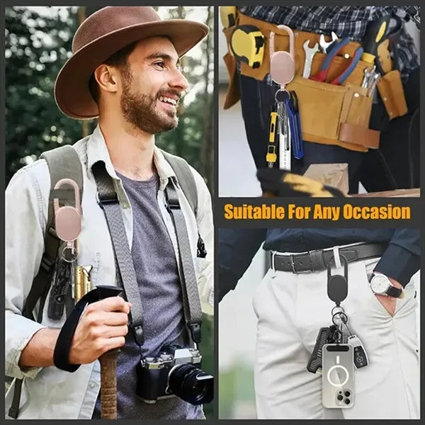 Retractable Outdoor Keychain