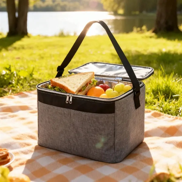 Large Capacity Insulated Cooler Bag for Outdoor & Car Use