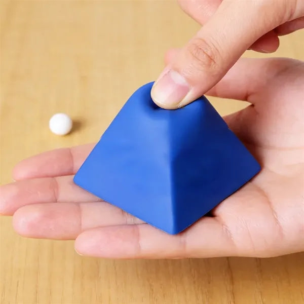 Pyramid Shaped PU Foam Stress Reliever Squeeze Toy