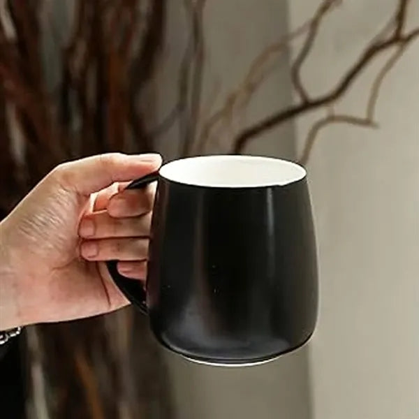 11 oz. Ceramic Mug with Modern Rounded Design