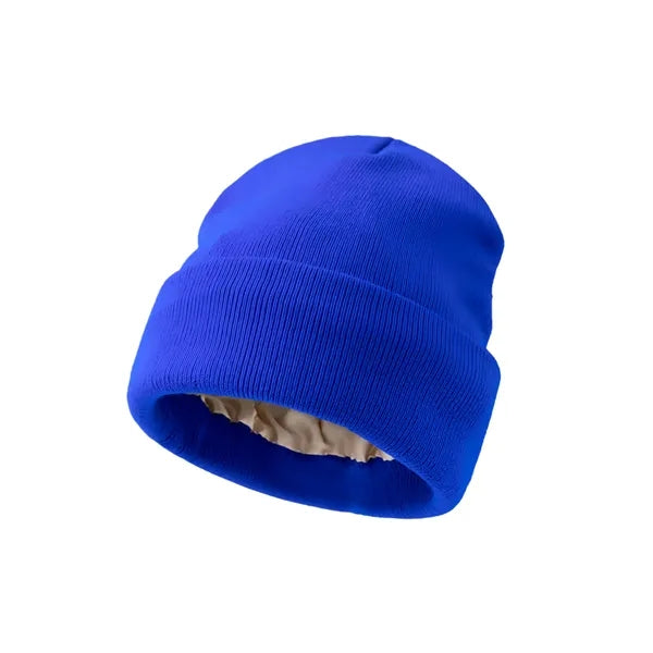 Satin Lined Warm Winter Beanie Hat