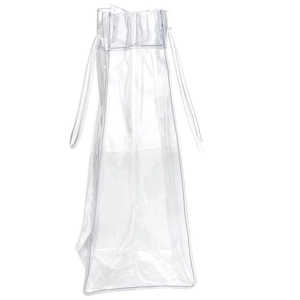Clear PVC Wine Ice Cooler Bag