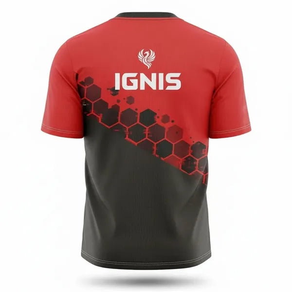 Unisex Full-Color Pinhole Mesh Short Sleeve T-Shirt 150G