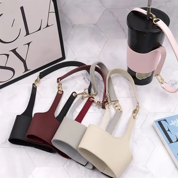 PU Leather European Style Cup Sleeve