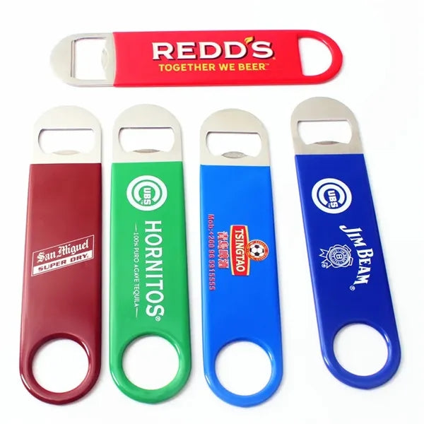 Stainless Steel Vinyl Coated Bottle Opener