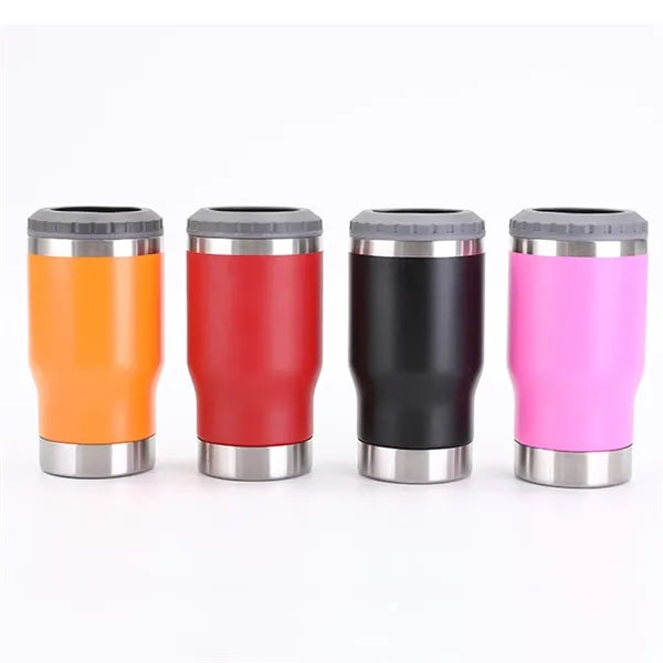 14oz Insulated Can Cooler with Bottle Opener
