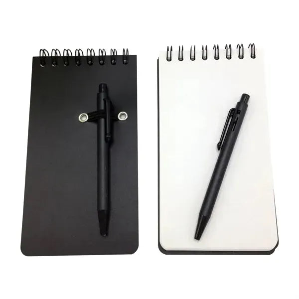 Mini PP Cover Spiral Note & Pen Set